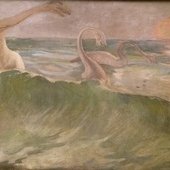 Albert Besnard, l'apparition des dinosaures